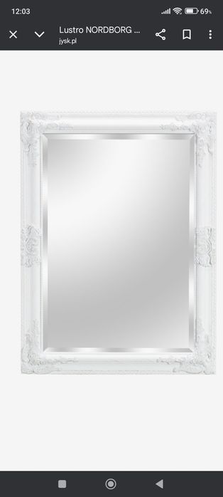 Lustro NORDBORG Jysk 70x90