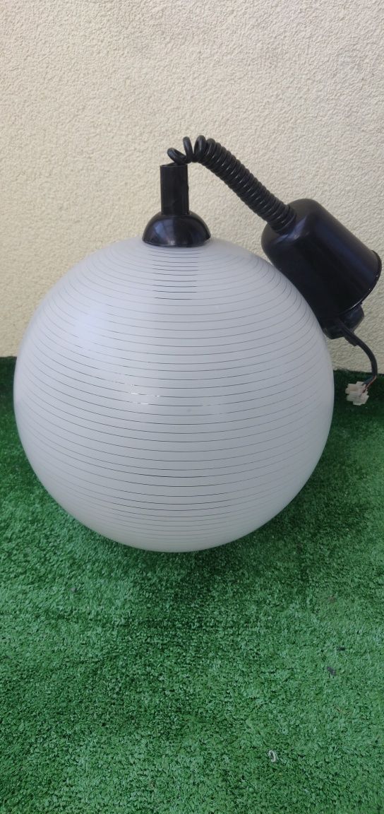 Lampa wisząca kula szklana żyrandol