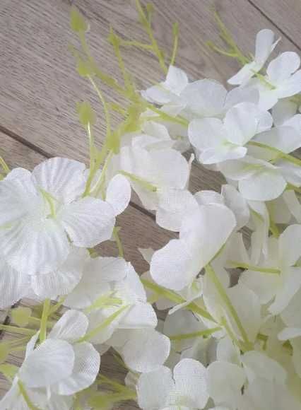 Wisteria glicynia sztuczna girlanda kwiatowa dekoracja 12 sztuk