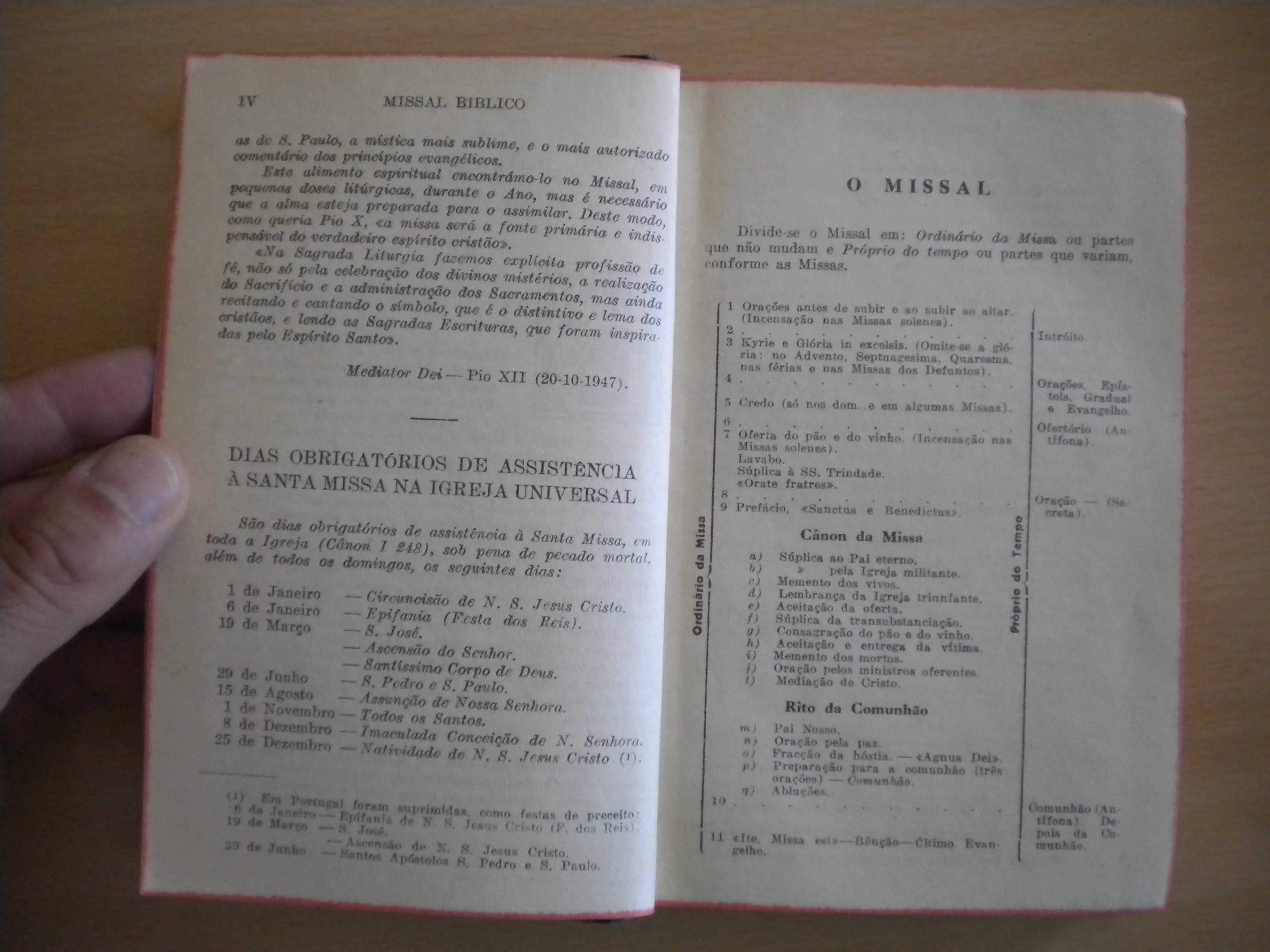 Missal Bíblico
dos Domingos e Principais Festas