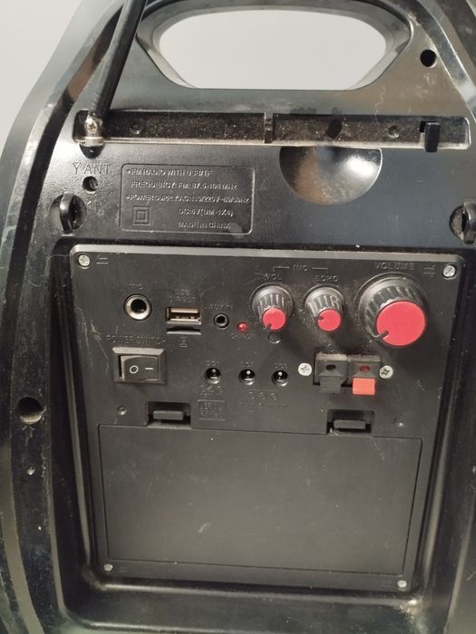 Блютуз Колонка с флэшкой радиоприёмник  музыкальный центр акустическая