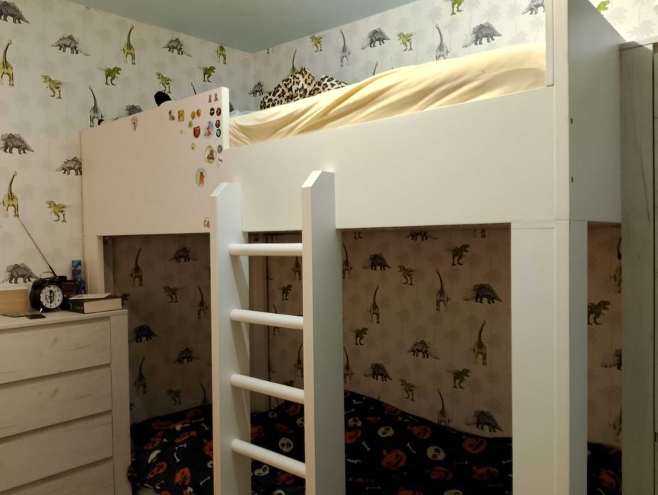 Łóżko piętrowe wzmocnione