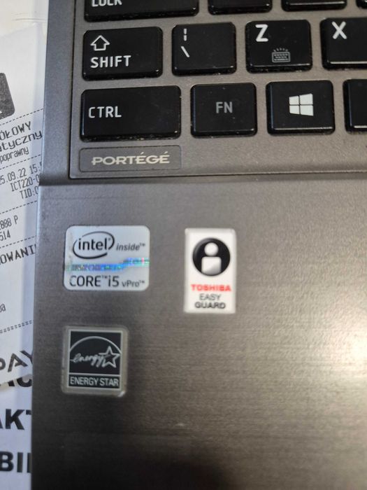 Laptop Toshiba Portege i5 4GB DDR3