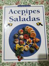 Livro - Acepipes e saladas