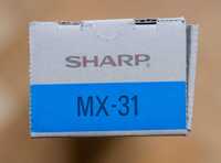 Toner Oryginalny Sharp MX-31GTCA MX31GTCA Błękitny Cyan