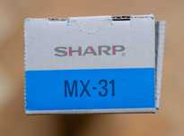 Toner Oryginalny Sharp MX-31GTCA MX31GTCA Błękitny Cyan
