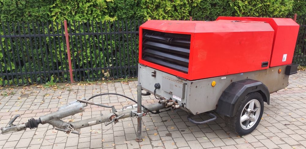 Kompresor Śrubowy Ingersoll 751 Sprężarka Powietrza Kaeser Atlas Copco