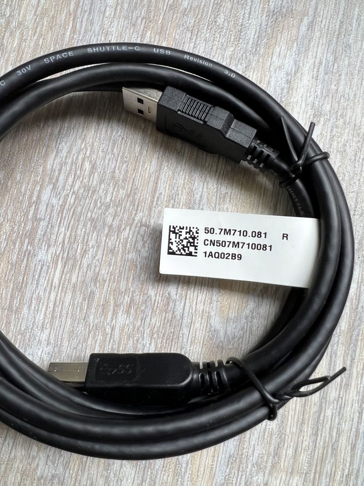 НОВІ USB-кабель  Dell Spare Parts USB Cable Type A/b Plus 3.0 1.8m