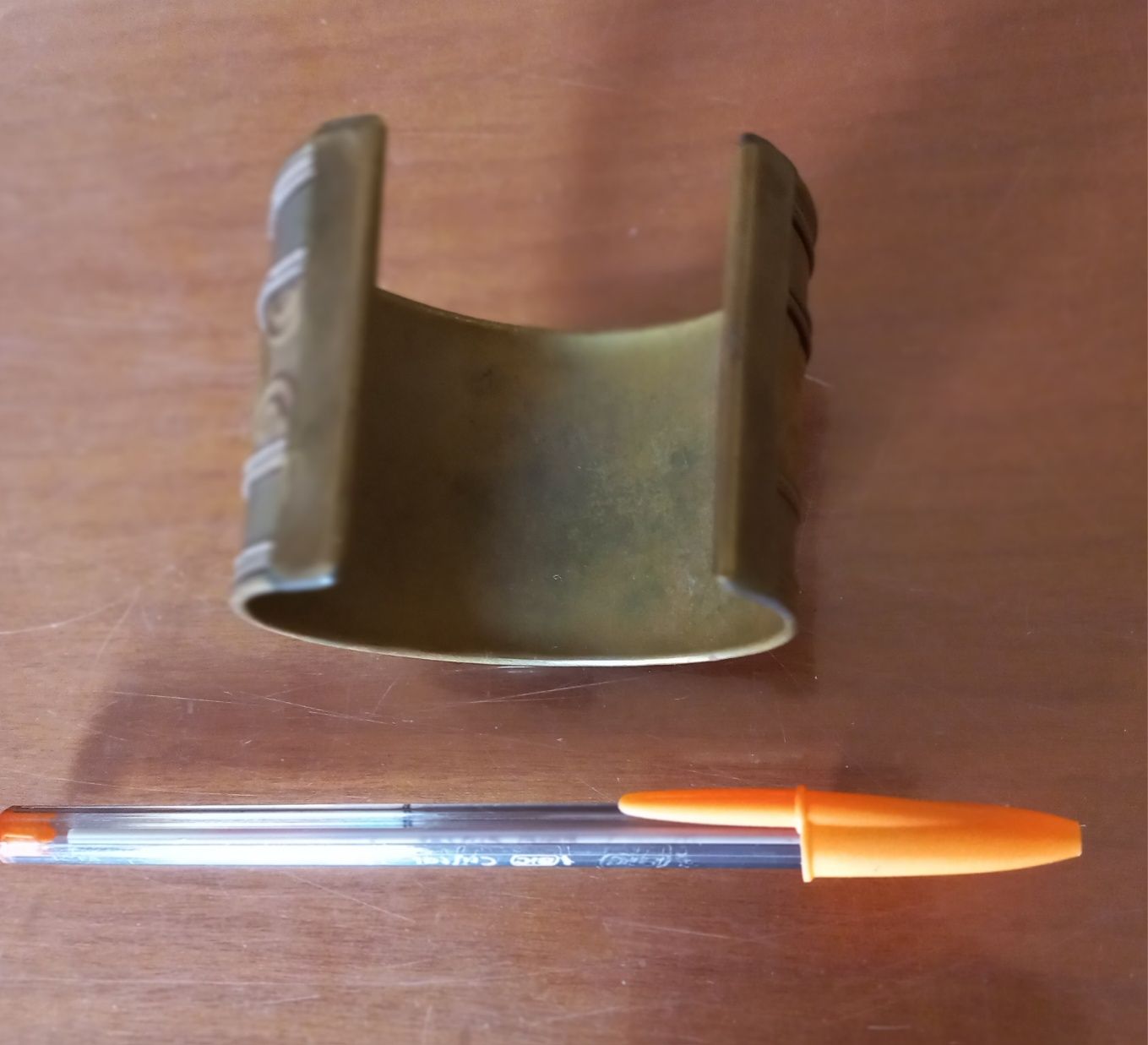 Pulseira latao com desenho