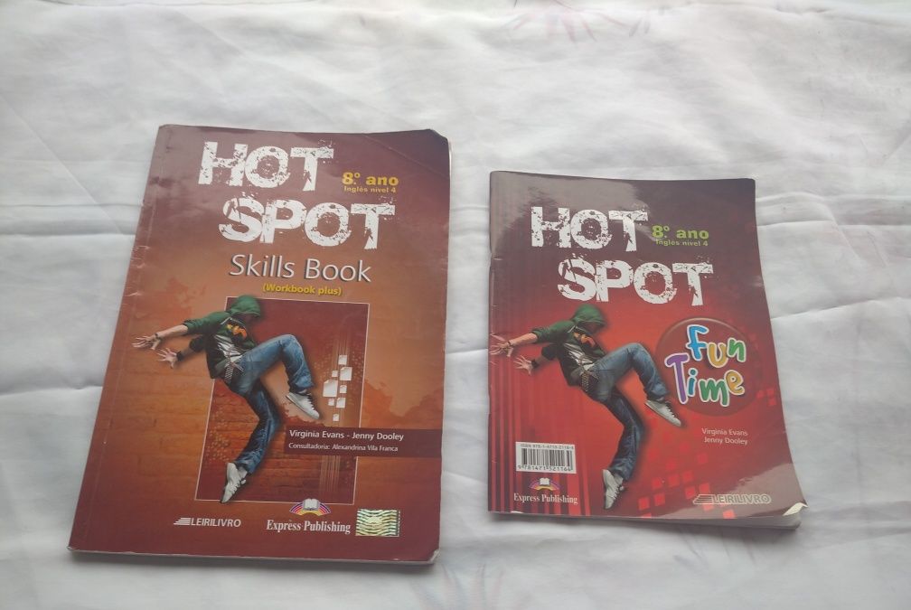 livros Hot spot 8 ano