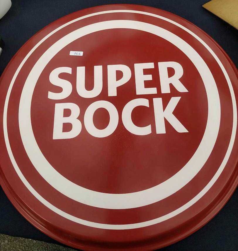 Tabuleiro Super Bock diâmetro 35,5cm