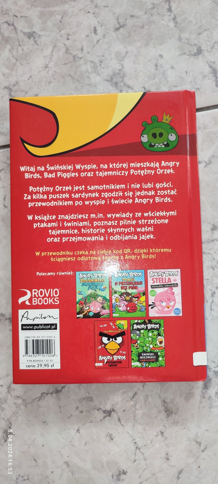 książka "Angry Birds. Oficjalny przewodnik" praca zbiorowa