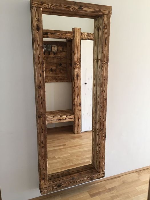 Lustro w stylu Rustykalnym na wymiar