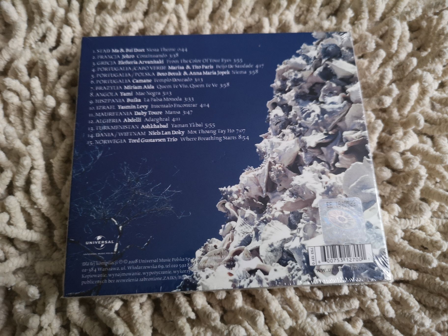 (CD) Siesta 4 - Muzyka Świata | Marcin Kydryński | 2008 | NOWA W FOLII
