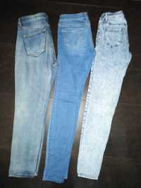 Spodnie, Jeans, Skiny, Roz. 34