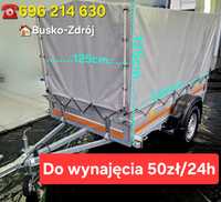 Wynajem przyczepki samochodowej dmc 750 kg