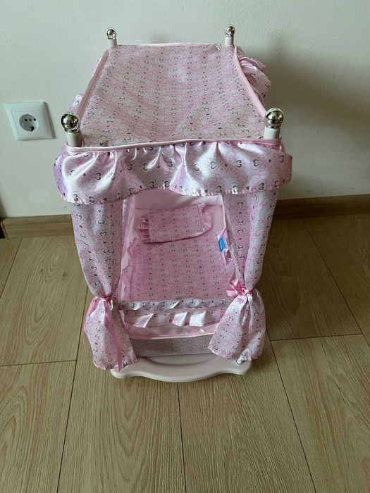 Дитяче ліжечко для пупса ляльки