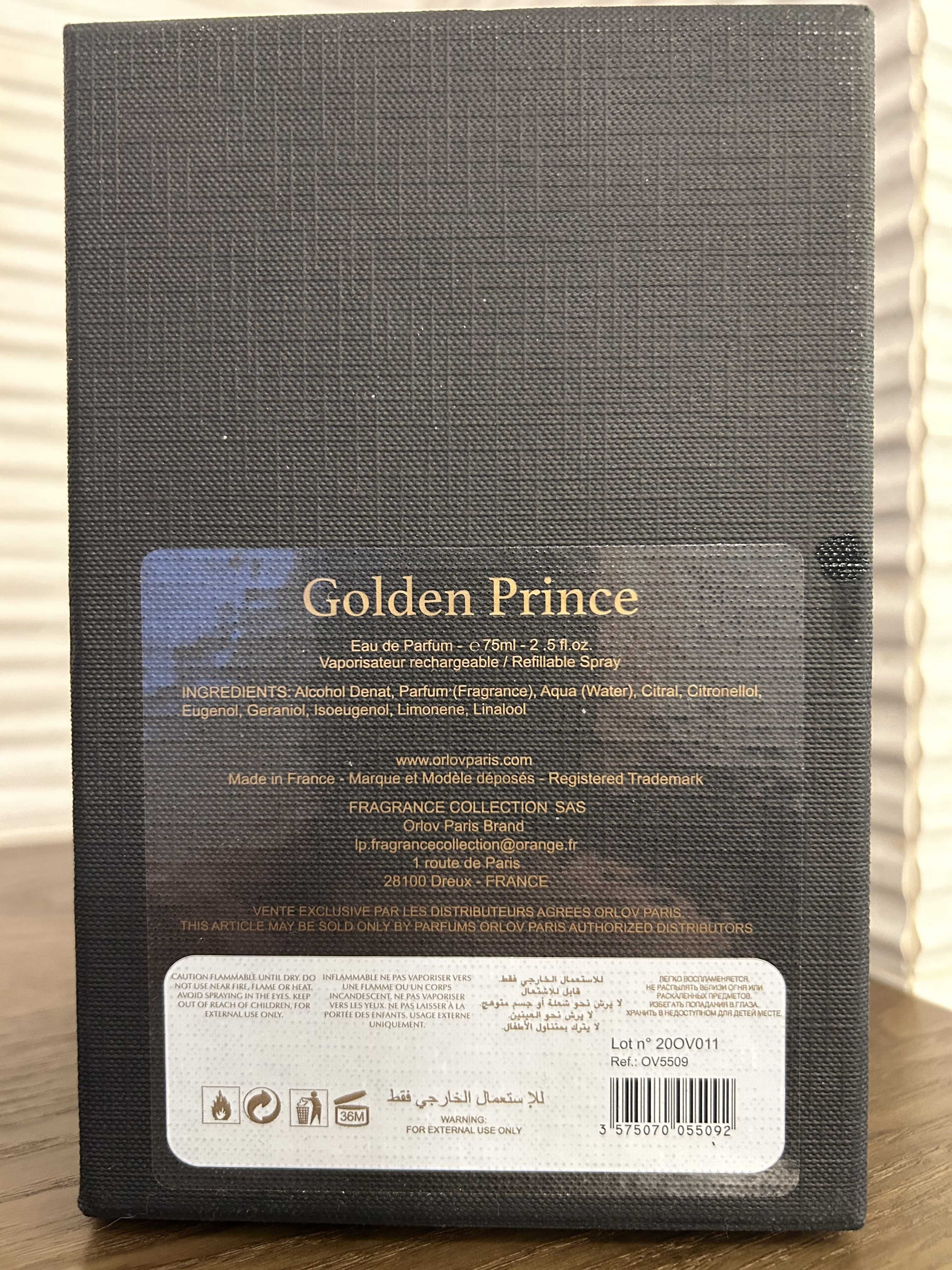 Orlov Paris Golden Prince EDP