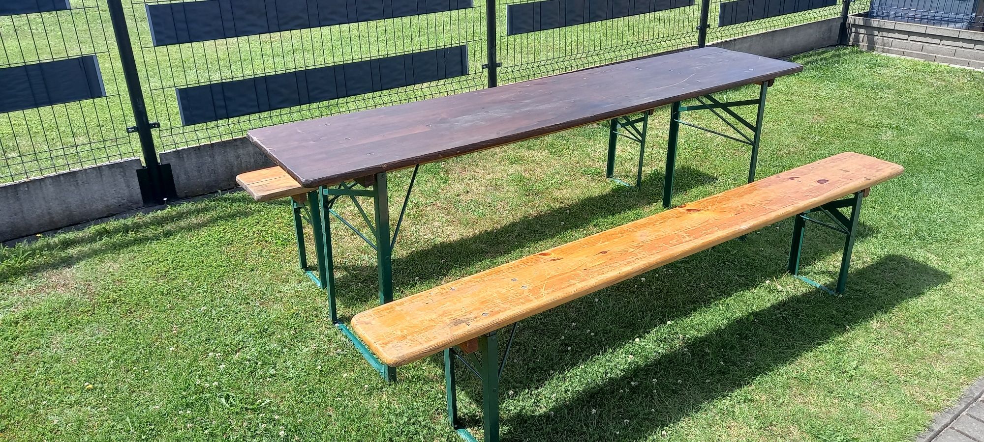 Ławka piwna,komplet, festyn grill, ogrod