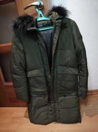 Куртка зимняя, пуховик на подростка 152-160см