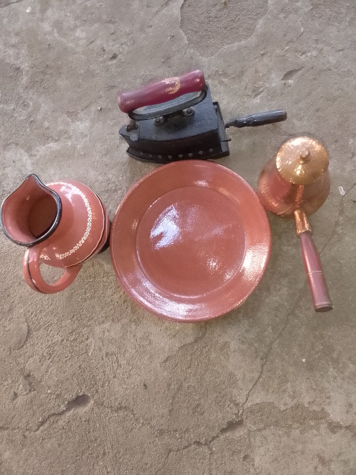 Um conjunto de quatro peças