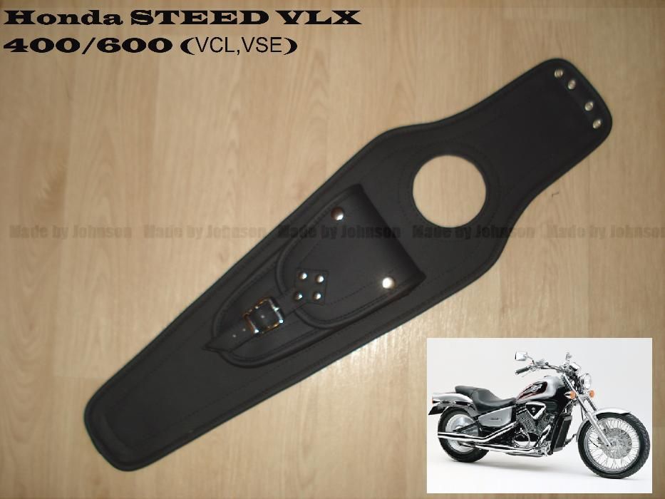Накладка (галстук) кофр на бак для мото Honda Steed