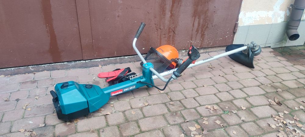 3.1 km kosa spalinowa Makita DBC 4510 podkaszarka wykaszarka żyłkowa