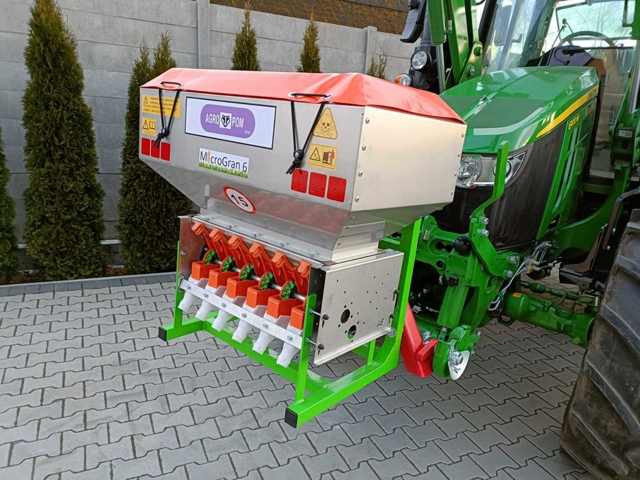 Siewnik poplonu ,Podsiewacz nawozu precyzyjny  8 rz Promo 7800 zł