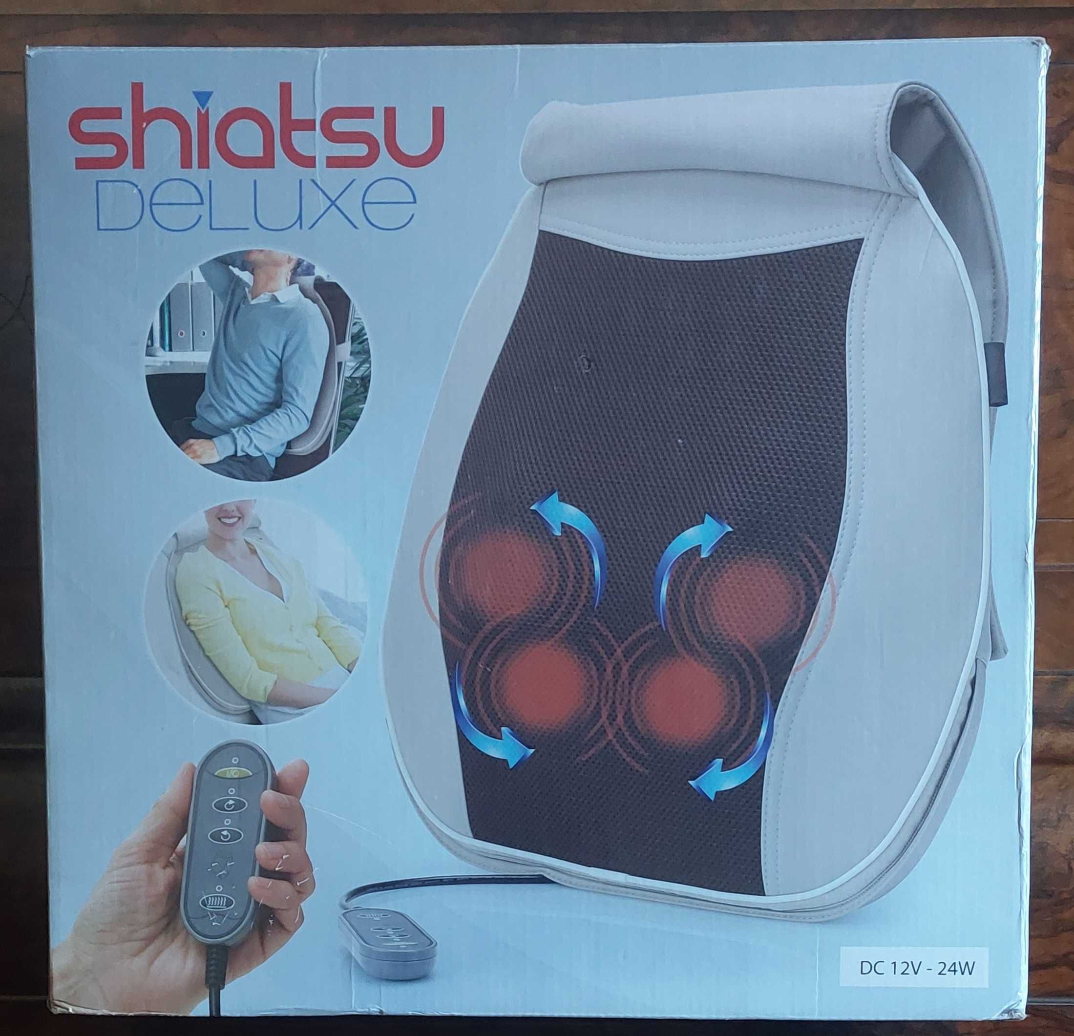 massajador shiatsu deluxe