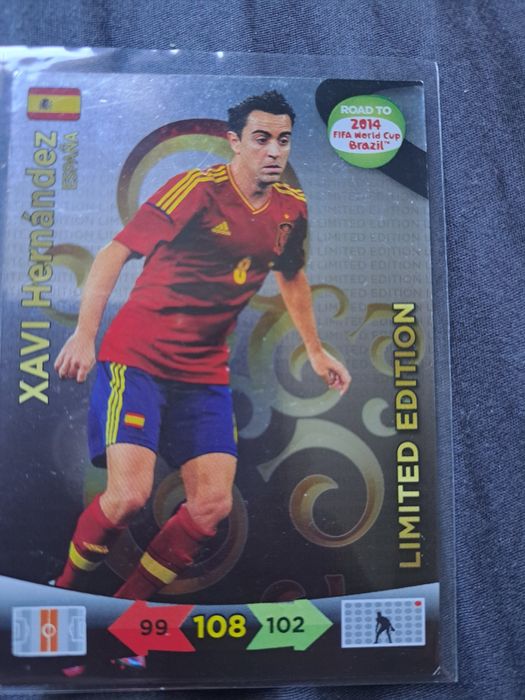 Xavi Hernandez limited edition. Road to world cup 2014.