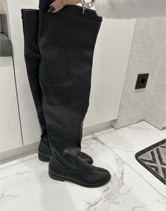 Ботфорти натуральна шкіра