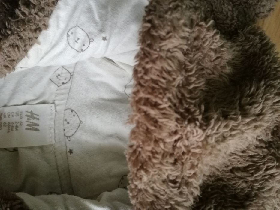 Kombinezon dla niemowlaka miś