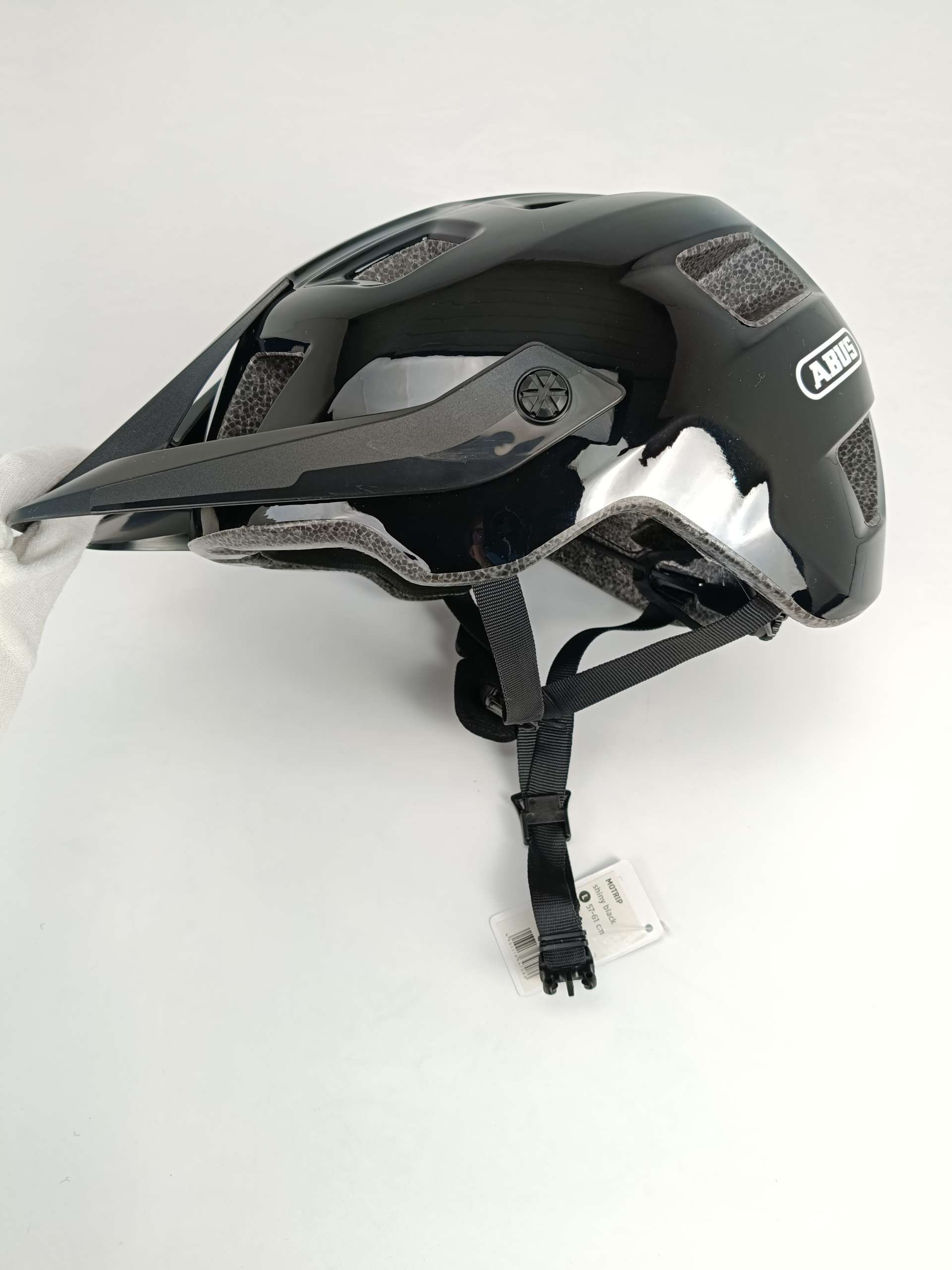 Kask rowerowy Abus MoTrip shiny black L