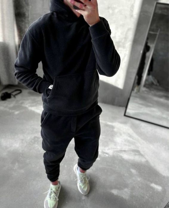 Дуже теплий чоловічий костюм флісовий двосторонній