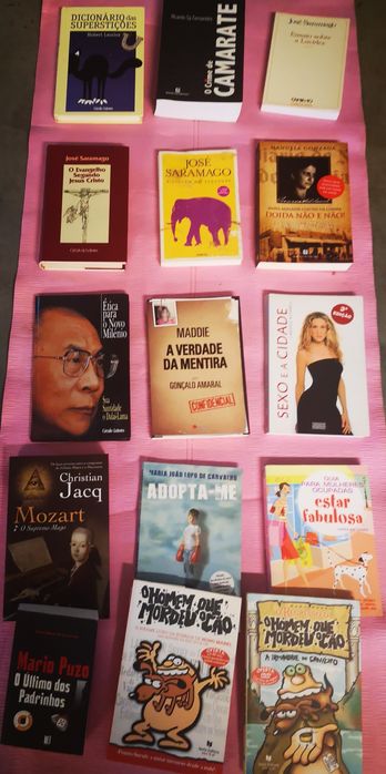 Pack 14 livros vários