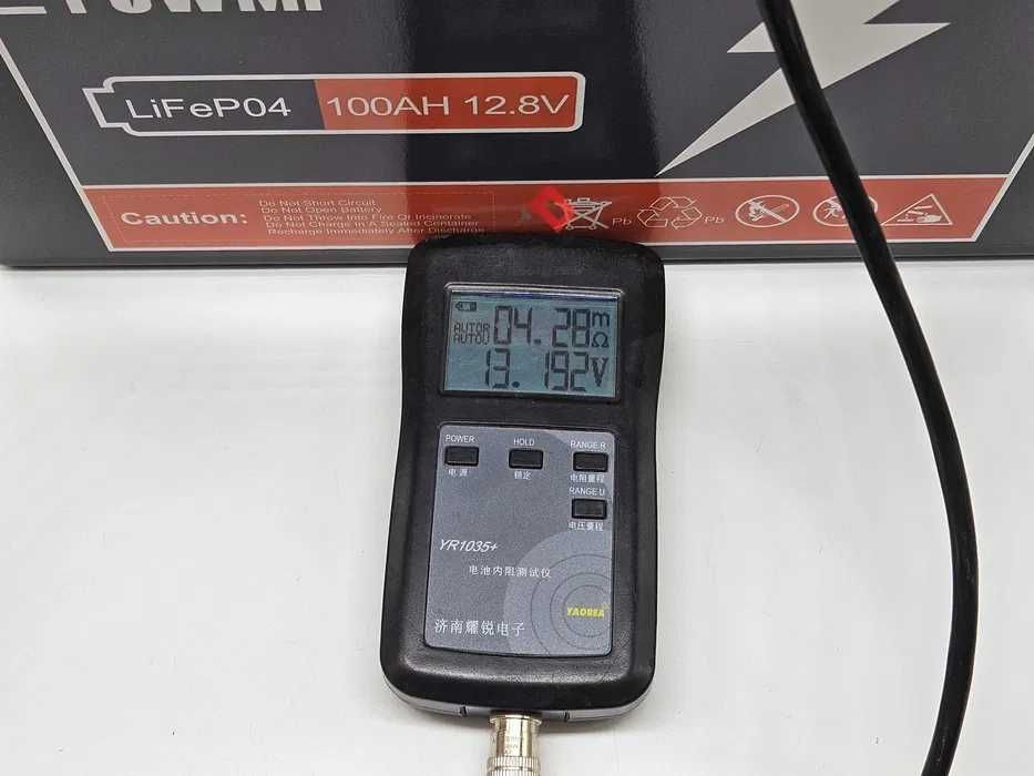 Оригинальные аккумуляторы PowMr LiFePO4 12.8V 100Ah аккумуляторы