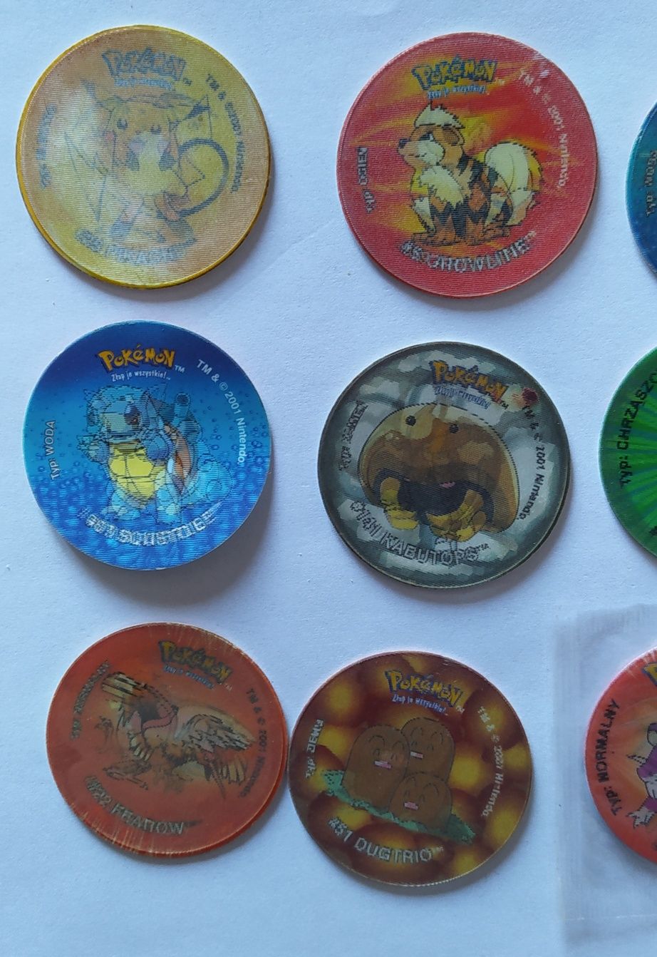 Vintage tazo 2 pokémon