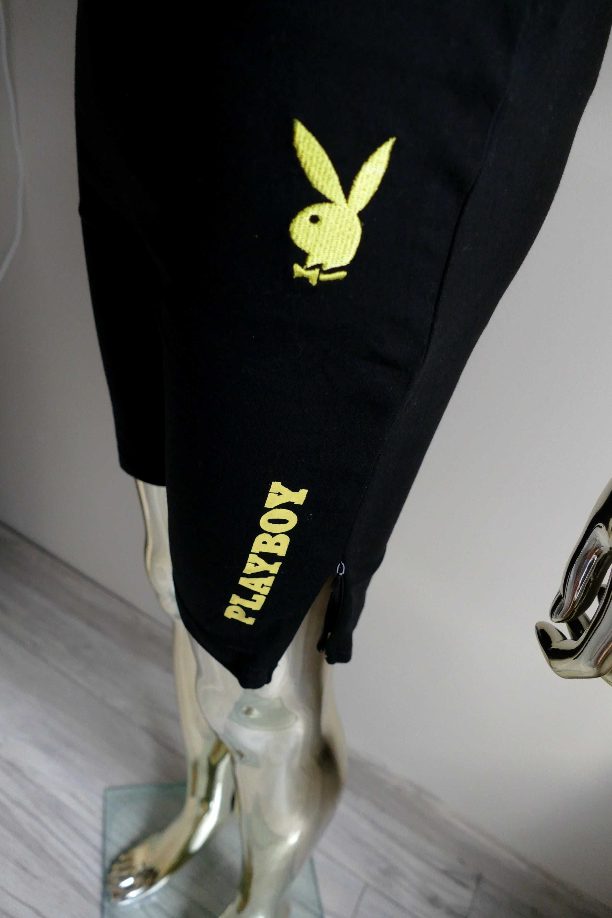 Missguided Playboy nowe kolarki z zamkami logo M-L