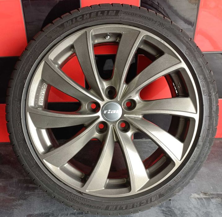 Koła Rial Lugano R70 Audi Skoda Mercedes Seat 18 Cali 5x112 Michelin !
