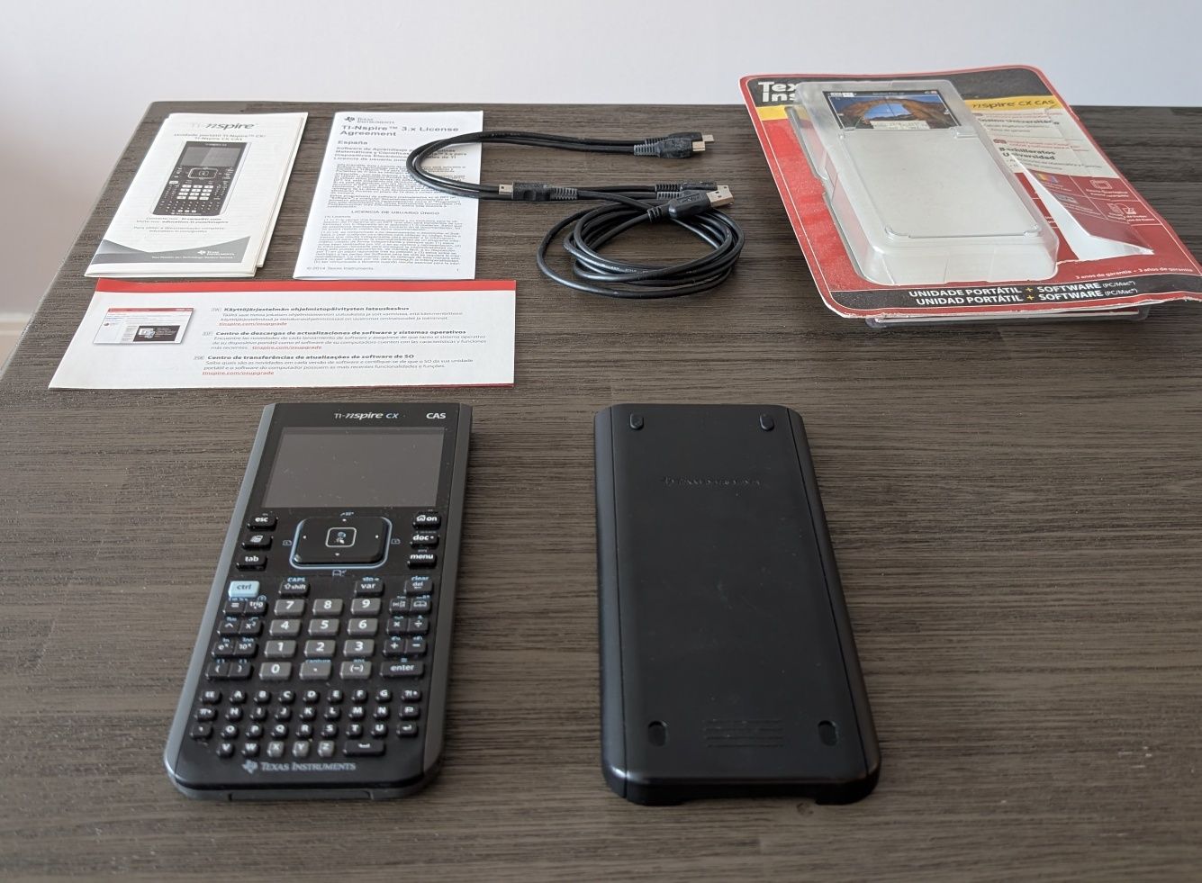 Calculadora TI-NSPIRE CX CAS gráfica