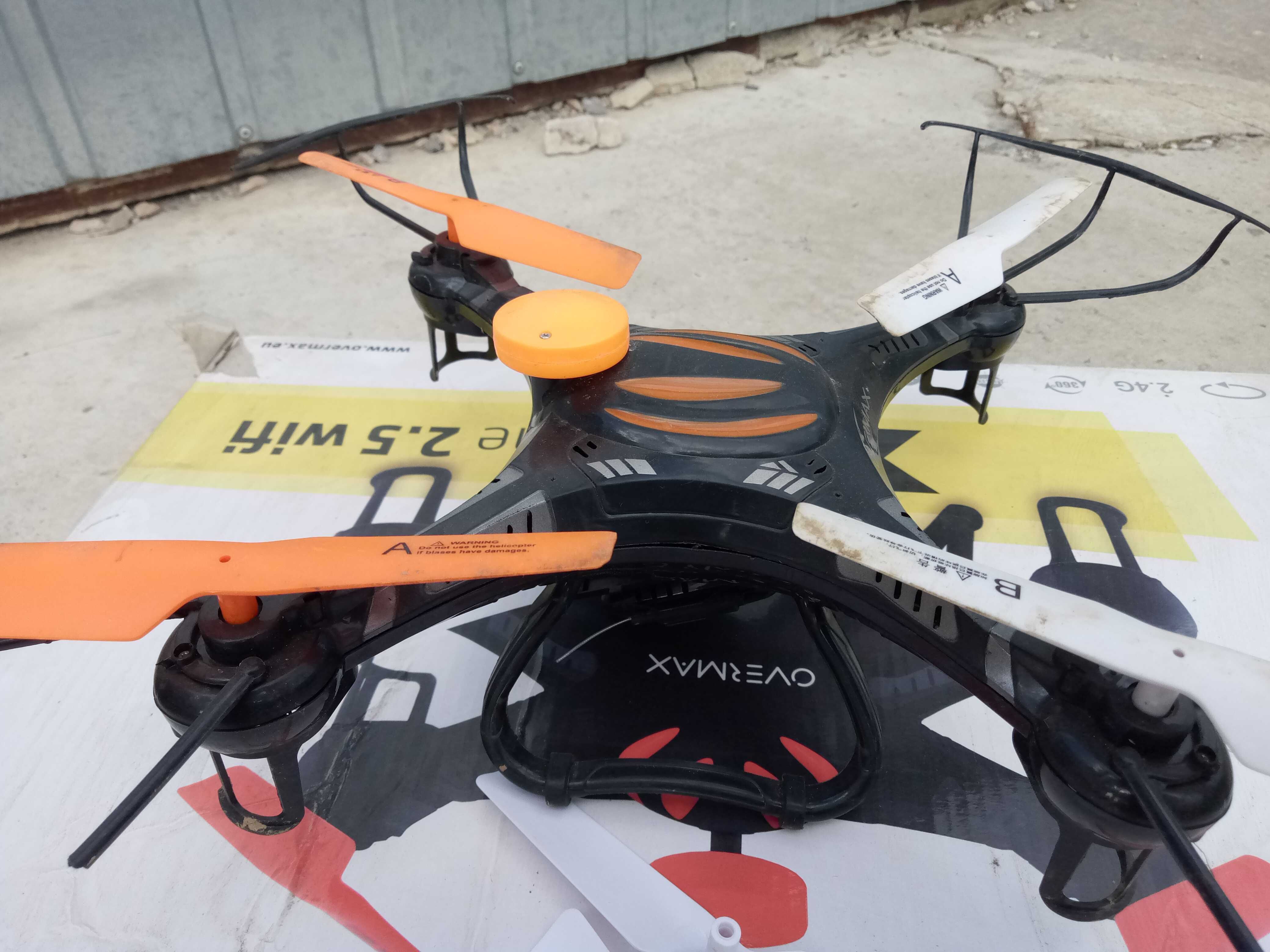 Dron Overmax 360 tanio lekko uszkodzony