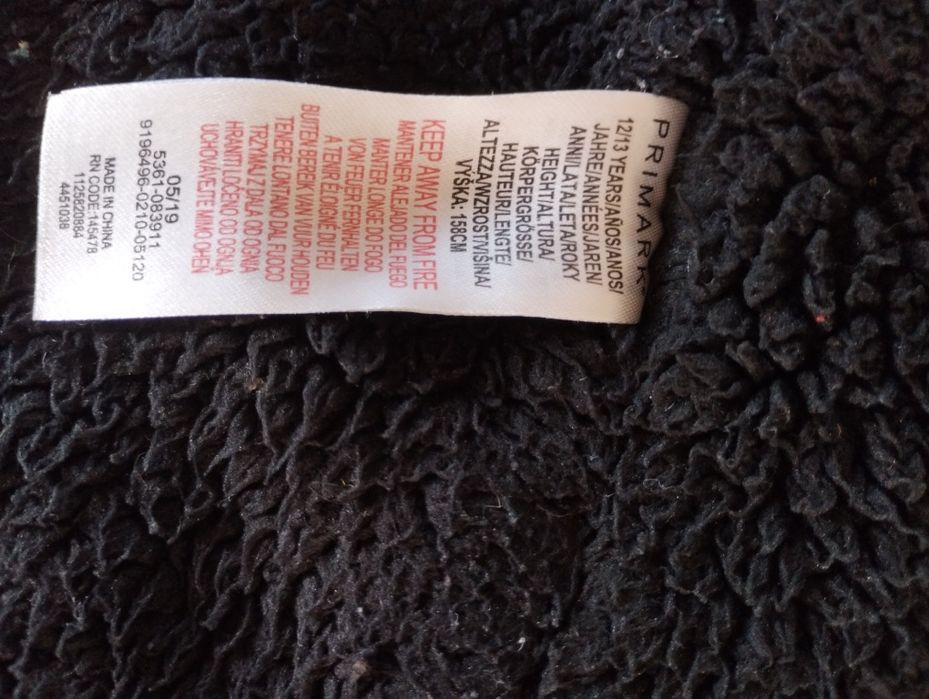Kurtka zimowa parka Primark 12/13 lat 158cm