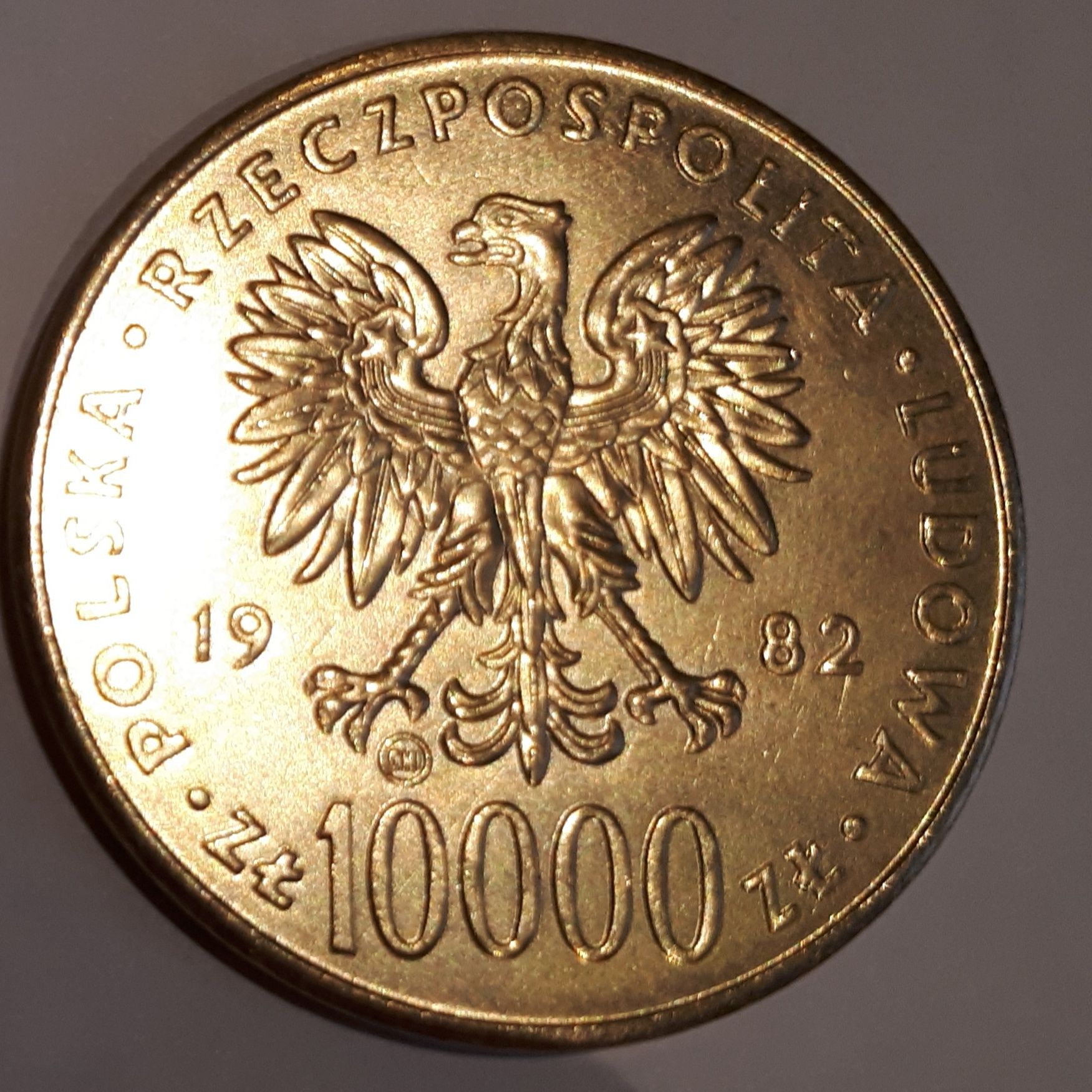 Replika - PRL. 10000 złotych 1982 Jan Paweł II