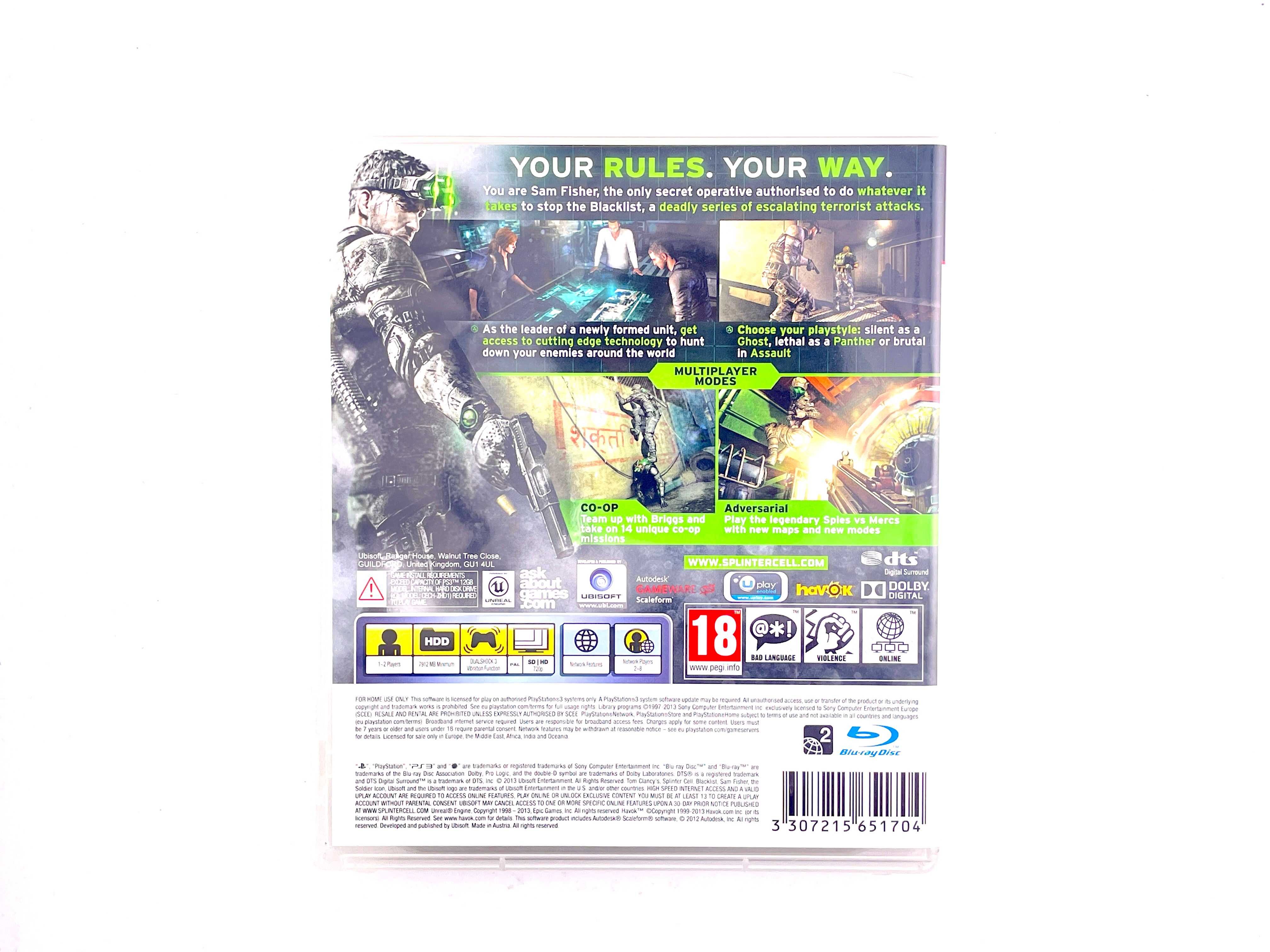 Splinter Cell Blacklist PS3 VIMAGCO.PL Bydgoszcz Śniadeckich 11