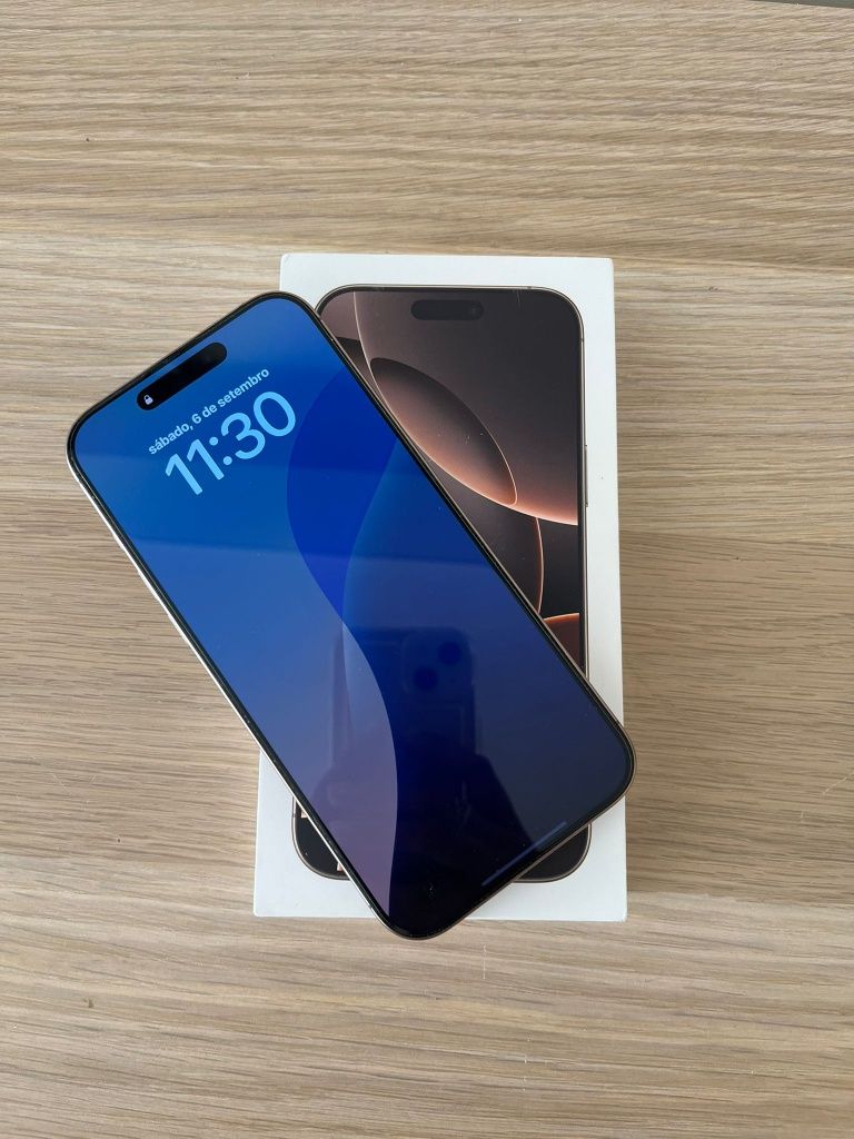 Iphone 16 pro max como novo