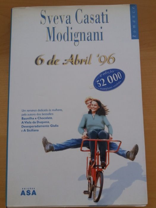 Livro de Sveva Casati Modignani - "6 de Abril 96"