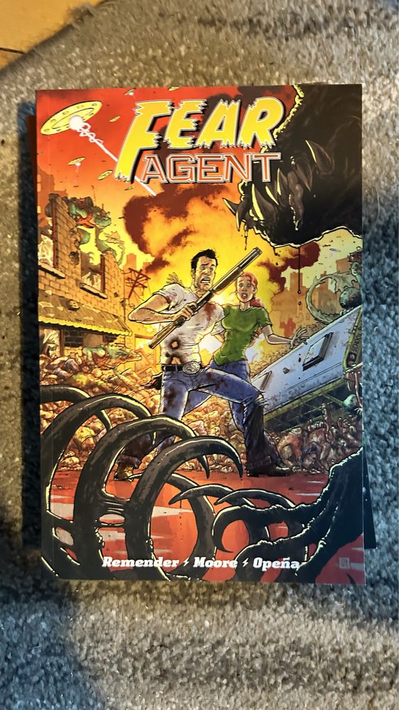 Fear agent 1-4 uzywane komiks