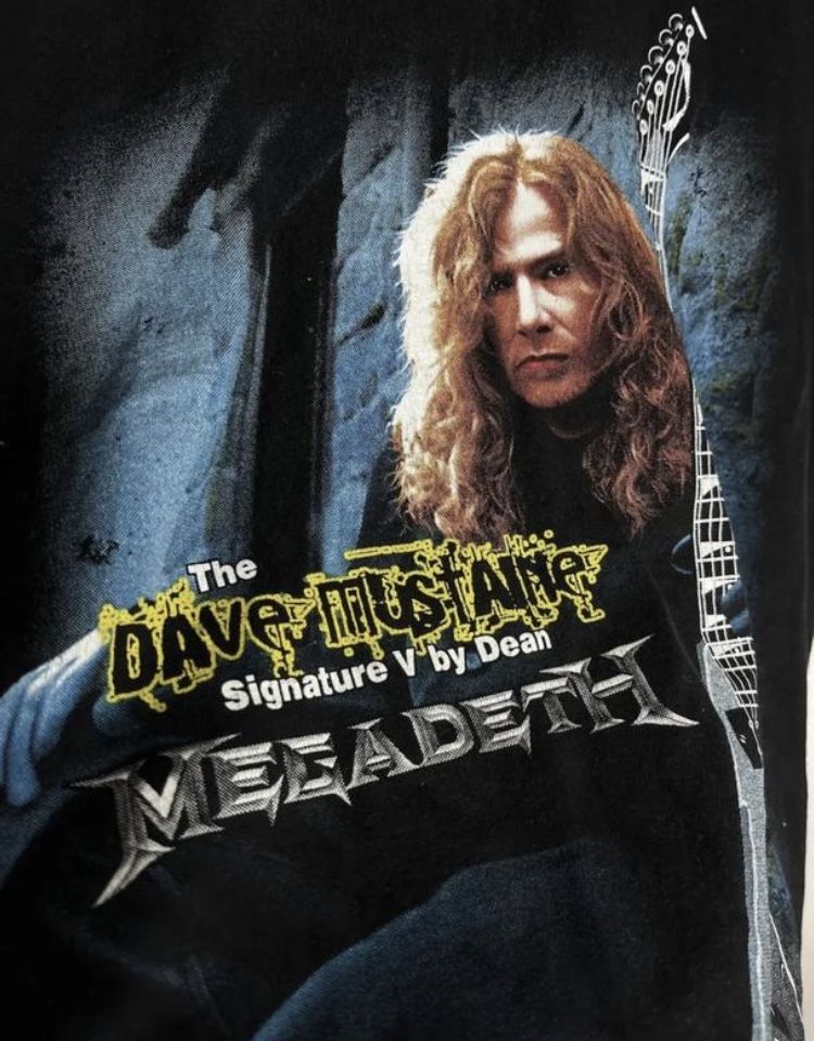 Футболка / мерч Megadeth / Dave Mustaine