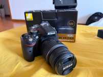 Máquina Fotográfica Nikon D5200 + AF-S DX 18–55mm