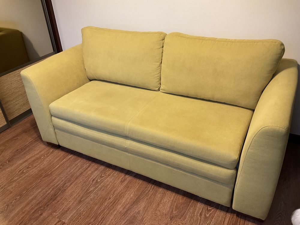 Sofa dwuosobowa, rozkladana